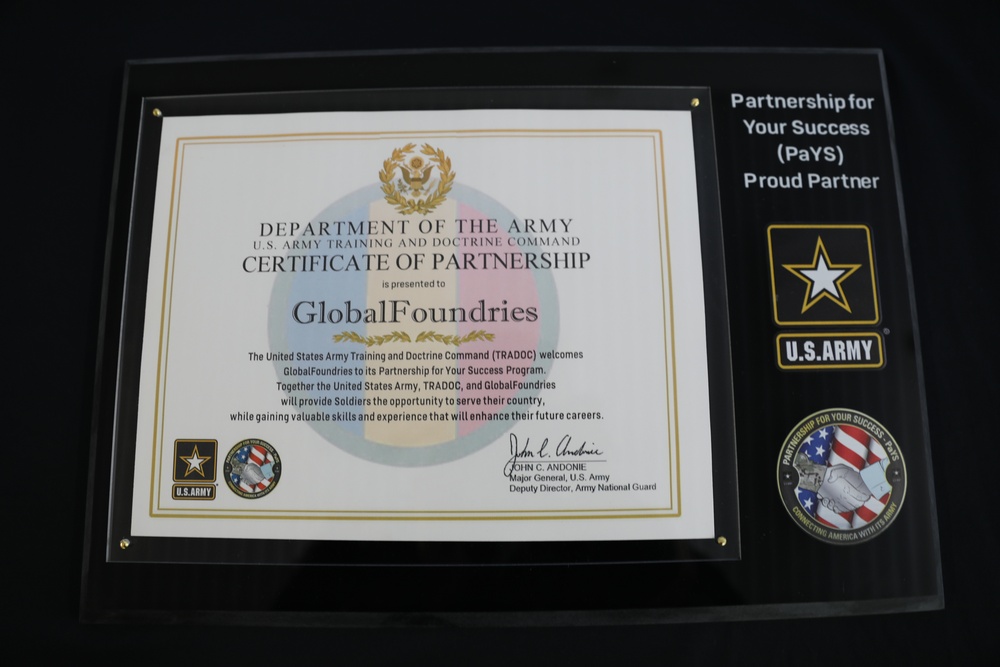 Vermont National Guard pairs with GlobalFoundries as part of the PaYS program