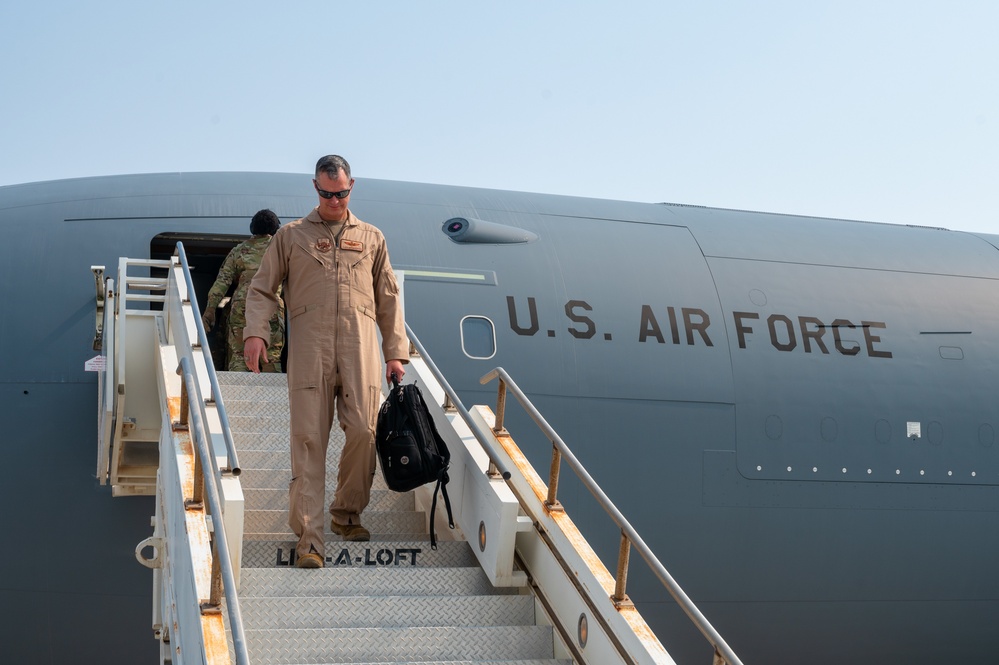 McConnell Airmen, KC-46s conduct Air Mobility Command's ECE in Qatar