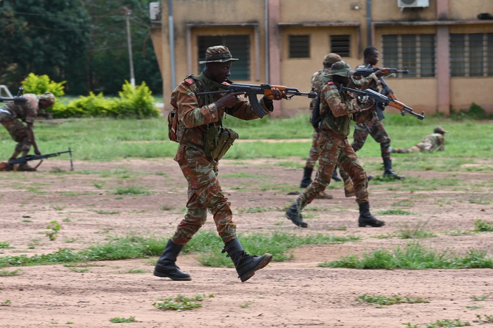 U.S. Special Forces conducts Joint Combine Exercise Training with Benin Army Forces