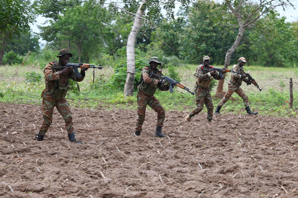 U.S. Special Forces conducts Joint Combine Exercise Training with Benin Army Forces