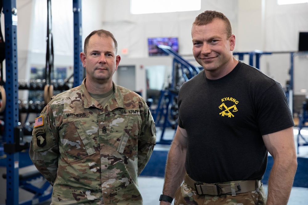 Kentucky Army National Guard Command Sgt. Maj. Withers Featured on Chasing Wellness Podcast