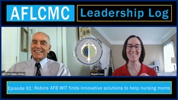 AFLCMC Leadership Log Podcast Episode 91:  The Robins AFB WIT finds innovative solution to help nursing moms