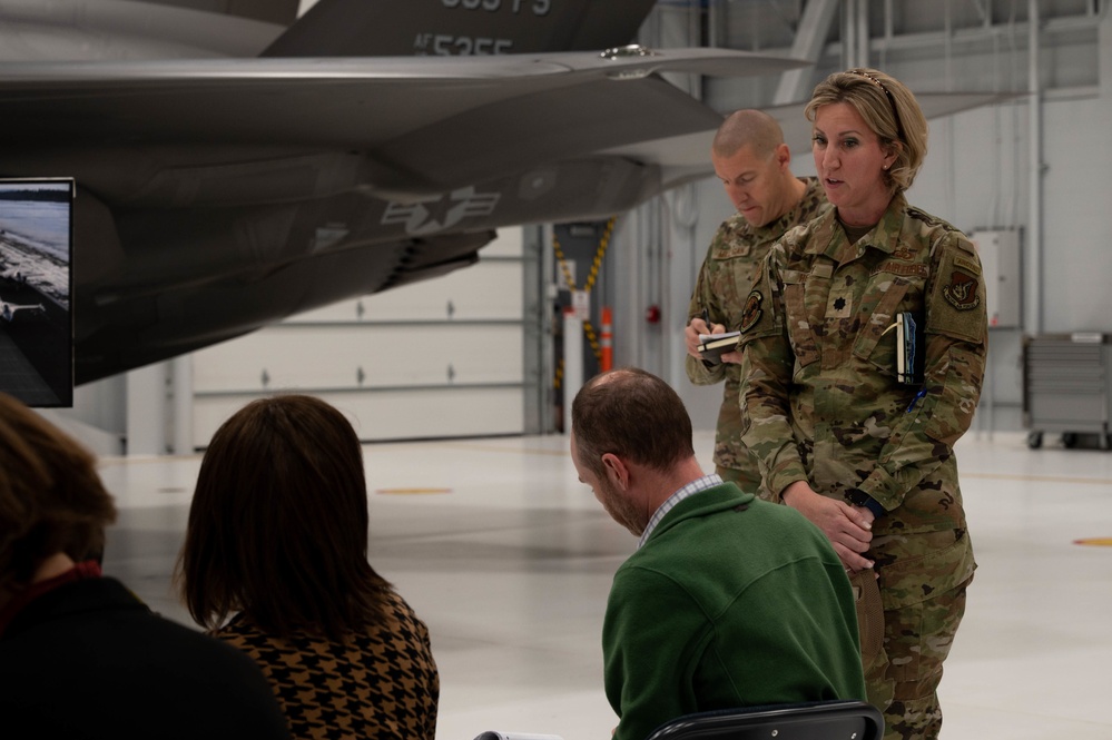 HASC members visit Eielson Air Force Base