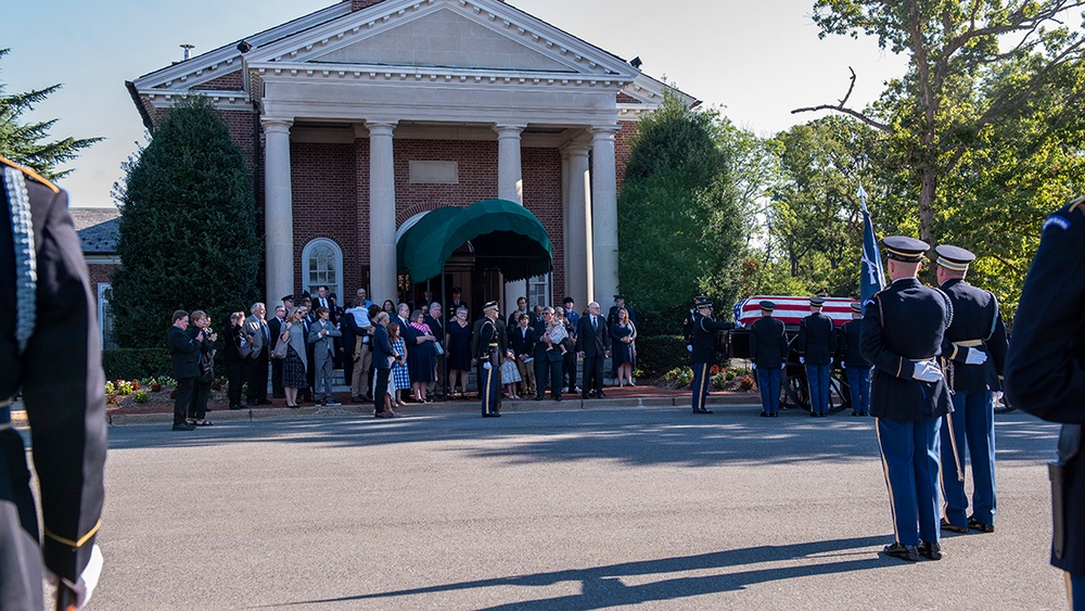 U.S. Army Air Forces Lt. Col Addison E. Baker Funeral