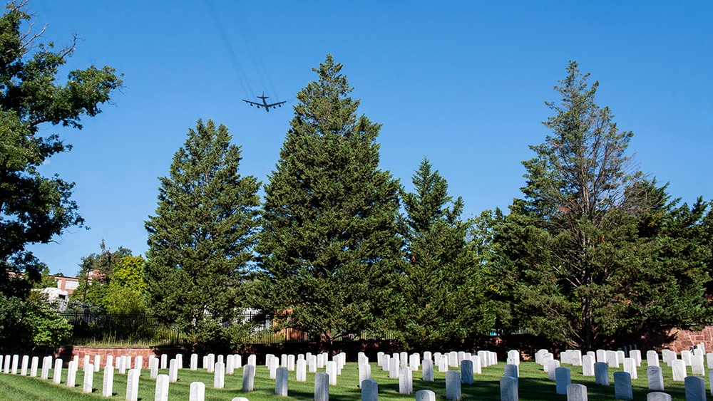 U.S. Army Air Forces Lt. Col Addison E. Baker Funeral