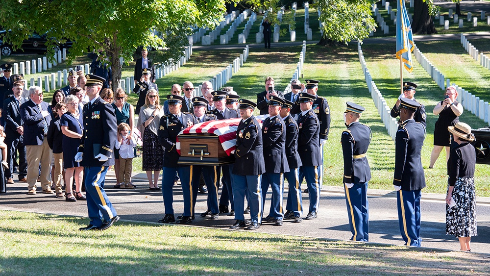 U.S. Army Air Forces Lt. Col Addison E. Baker Funeral