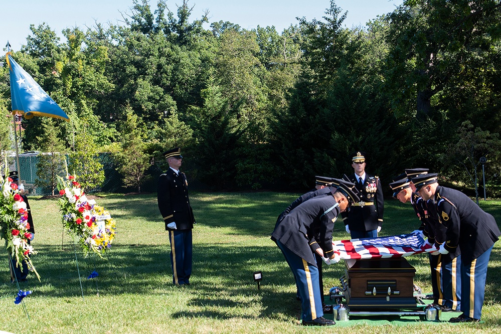 U.S. Army Air Forces Lt. Col Addison E. Baker Funeral