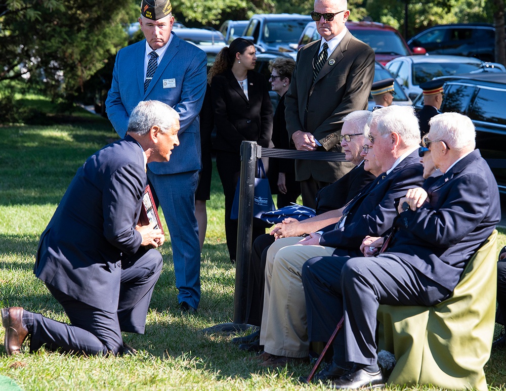 U.S. Army Air Forces Lt. Col Addison E. Baker Funeral