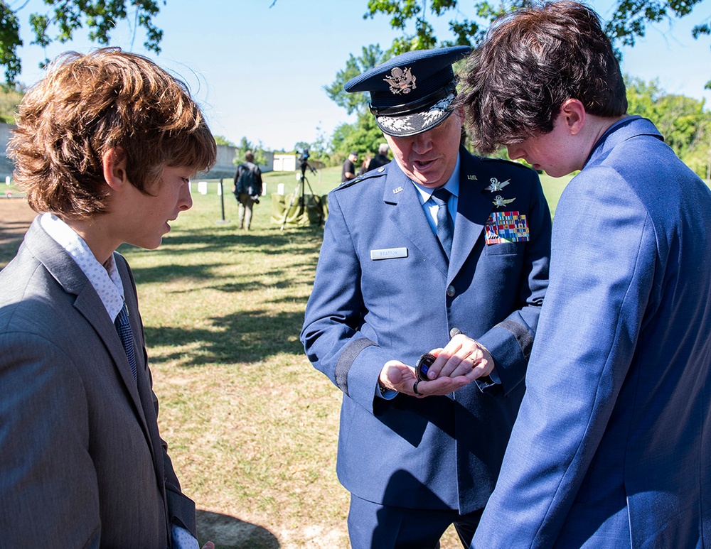 U.S. Army Air Forces Lt. Col Addison E. Baker Funeral