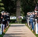 An Armed Forces Full Honors Wreath-Laying Ceremony is Held to Commemorate the 165th Birthday of President William H. Taft