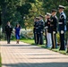 An Armed Forces Full Honors Wreath-Laying Ceremony is Held to Commemorate the 165th Birthday of President William H. Taft