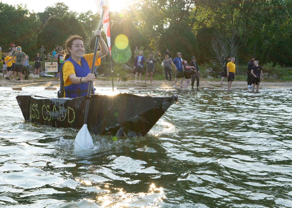 Great Lakes' Cardboard Boat Regatta 2022