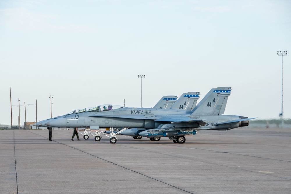 VMFA-112 Participates in Joint Long-Range Strike Exercise