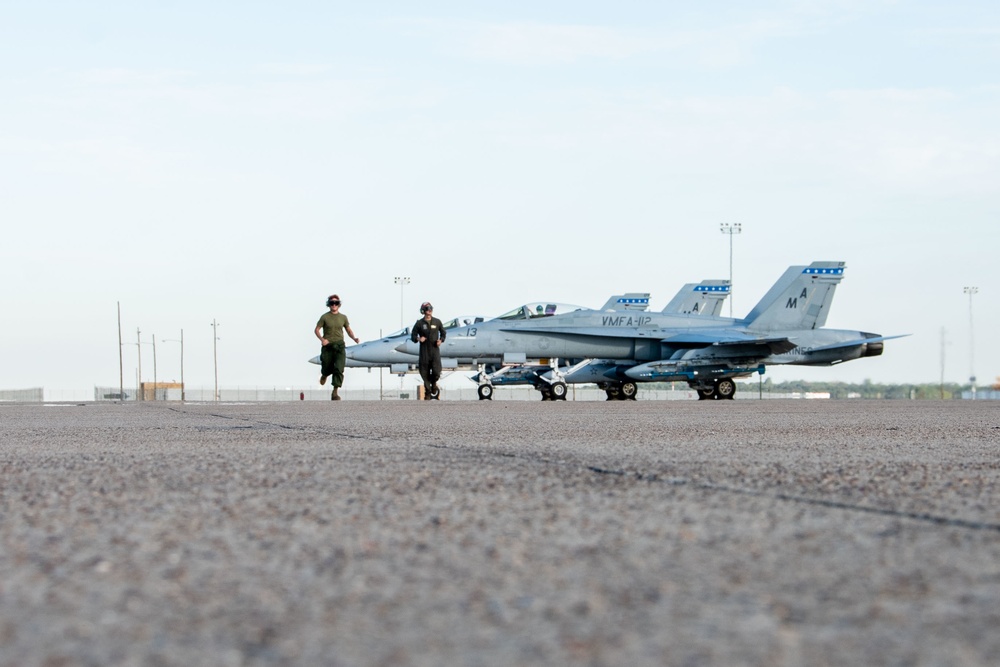 VMFA-112 Participates in Joint Long-Range Strike Exercise