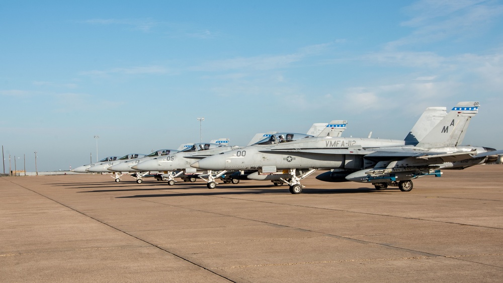 VMFA-112 Participates in Joint Long-Range Strike Exercise