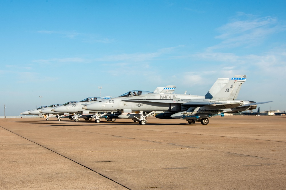 VMFA-112 Participates in Joint Long-Range Strike Exercise