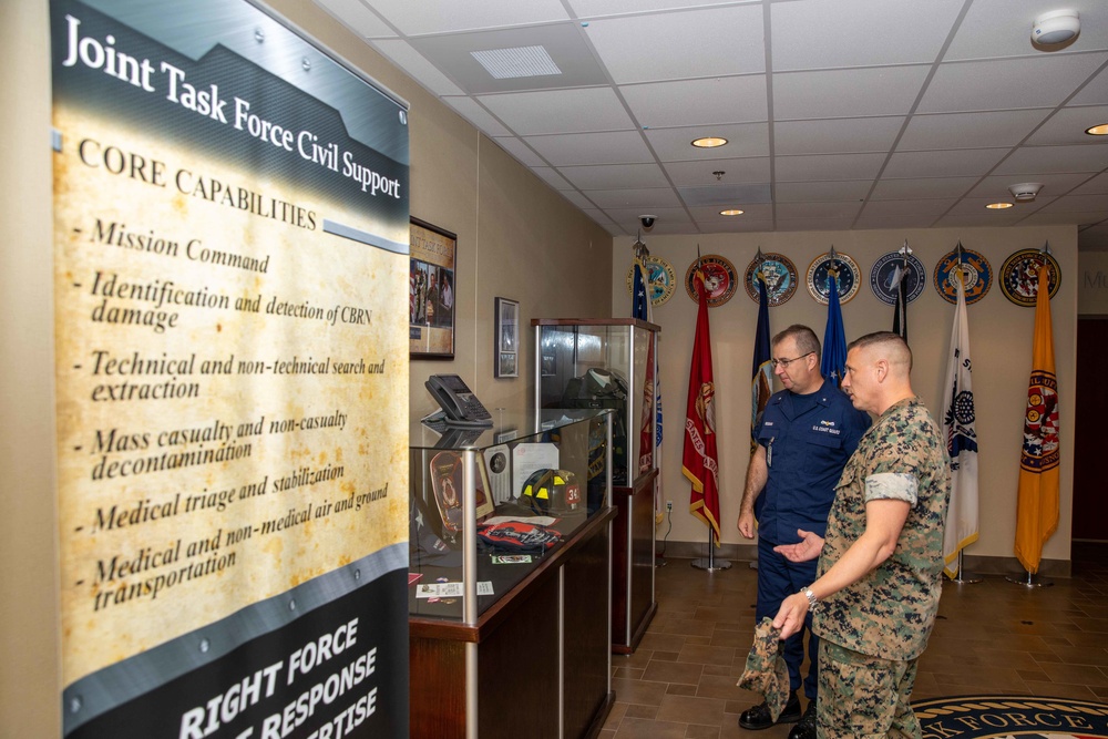 JTF-CS Hosts NORAD &amp; USNORTHCOM's Deputy Operations Officer and Exercise Director