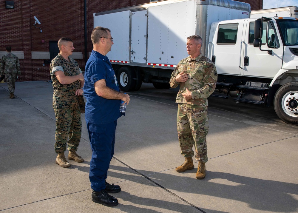 JTF-CS Hosts NORAD &amp; USNORTHCOM's Deputy Operations Officer and Exercise Director