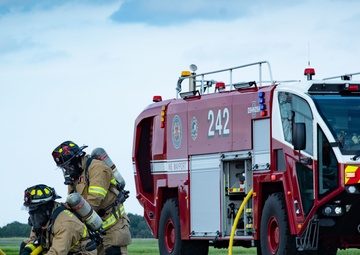 NAVSTA Mayport Flightline Fire Drill