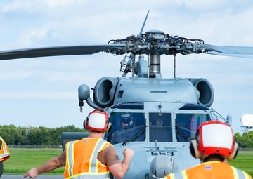 NAVSTA Mayport Flightline Fire Drill