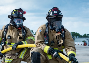 NAVSTA Mayport Flightline Fire Drill