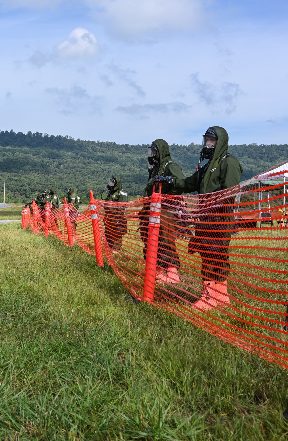 Homeland Response Force trains at Fort Indiantown Gap