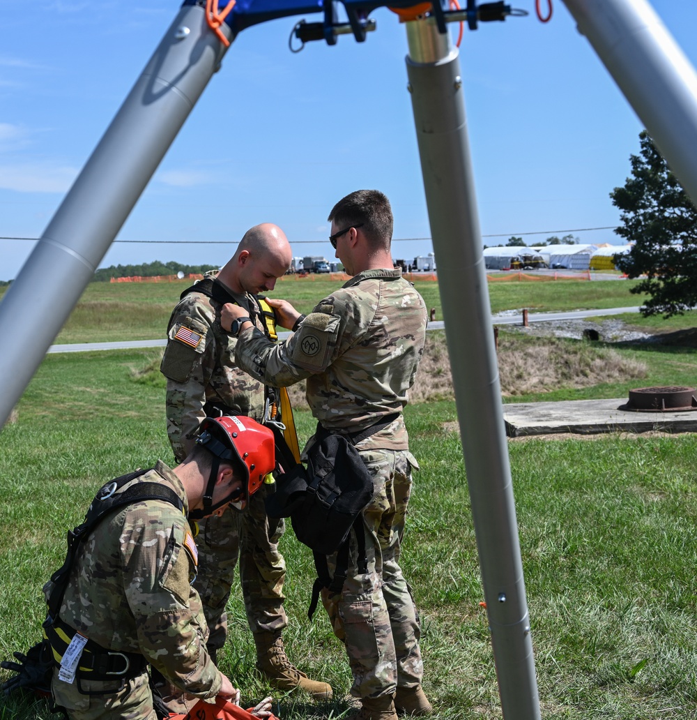 Homeland Response Force trains at Fort Indiantown Gap