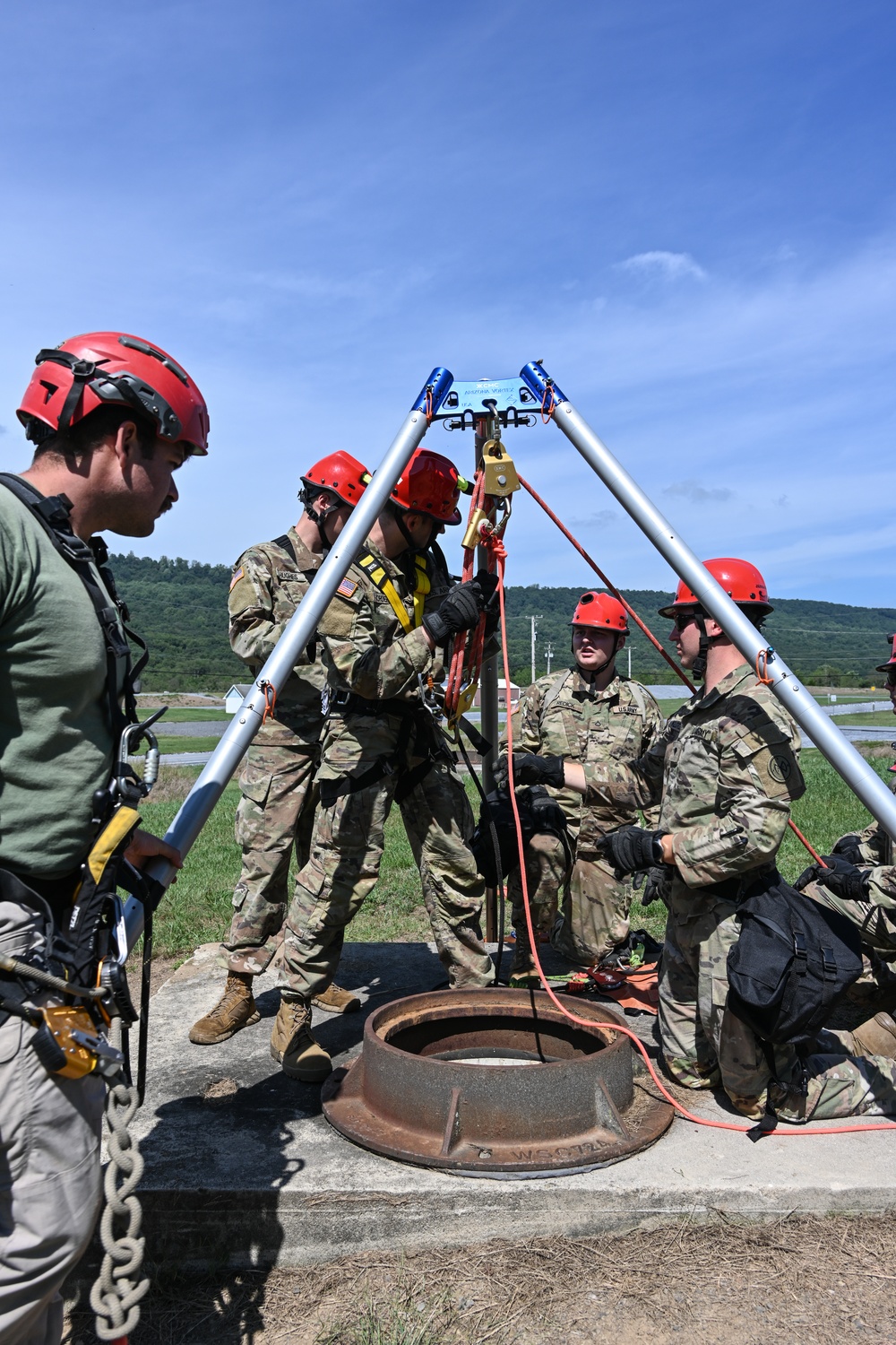 Homeland Response Force trains at Fort Indiantown Gap