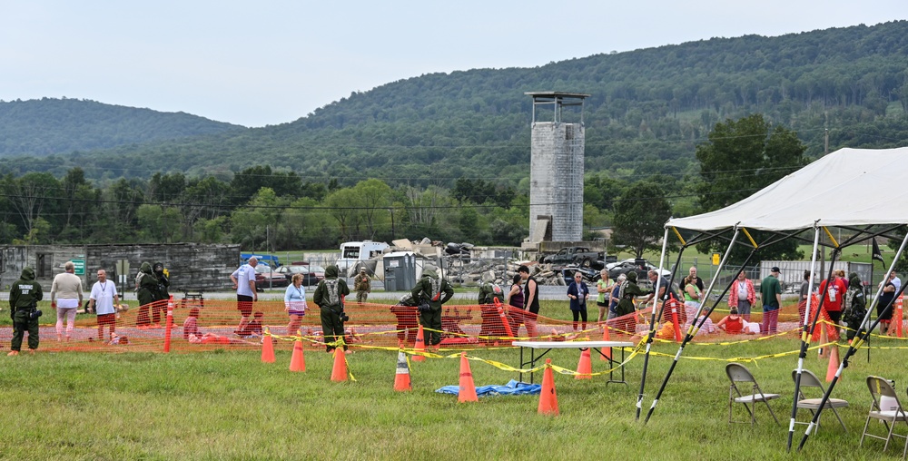 Homeland Response Force trains at Fort Indiantown Gap