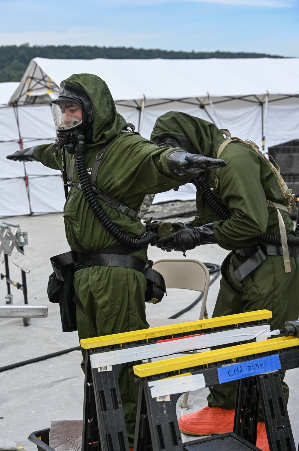 Homeland Response Force trains at Fort Indiantown Gap