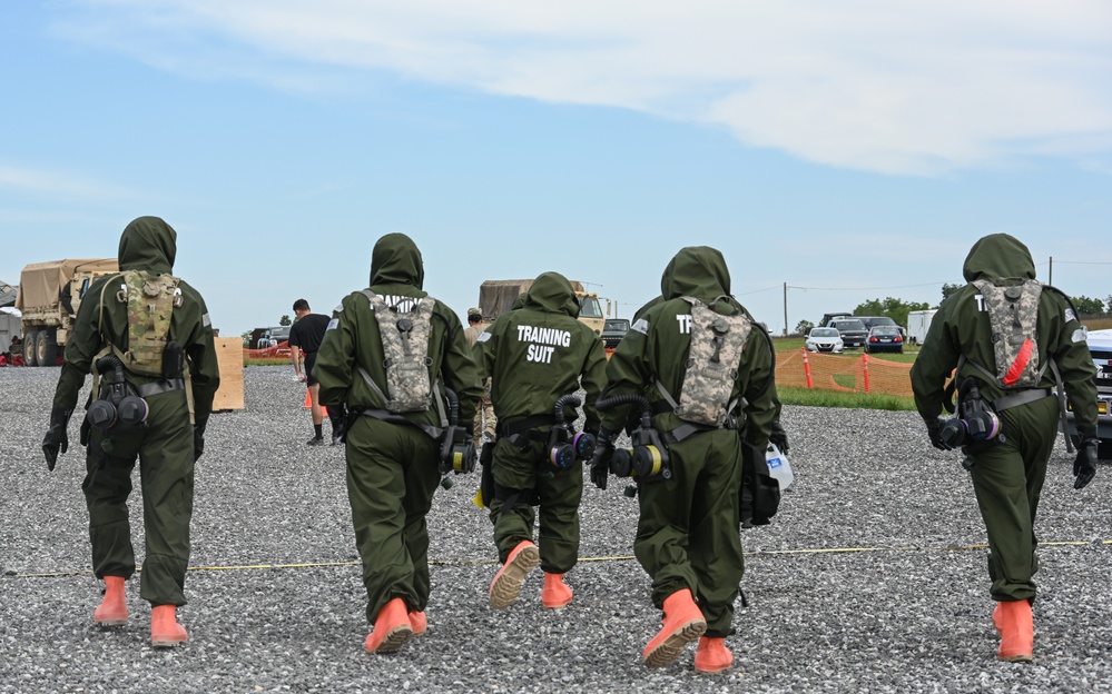 Homeland Response Force trains at Fort Indiantown Gap