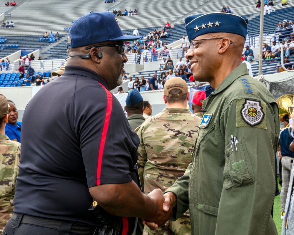 33rd Southern Heritage Classic with Air Force Chief of Staff Gen. CQ Brown, Jr.