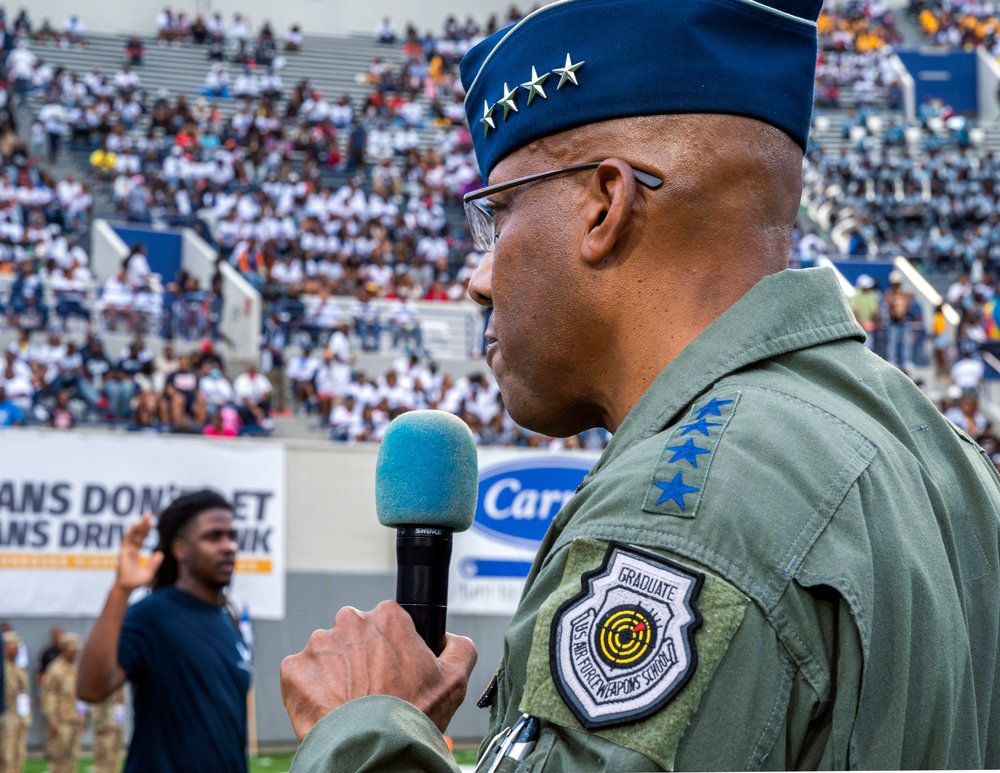 33rd Southern Heritage Classic with Air Force Chief of Staff Gen. CQ Brown, Jr.