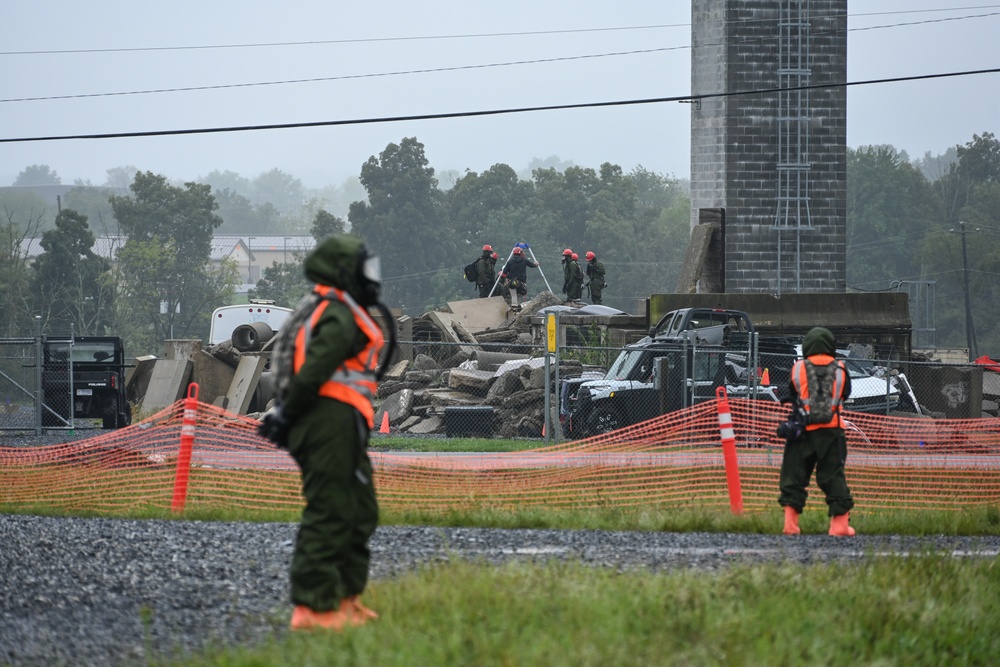 Homeland Response Force trains at Fort Indiantown Gap