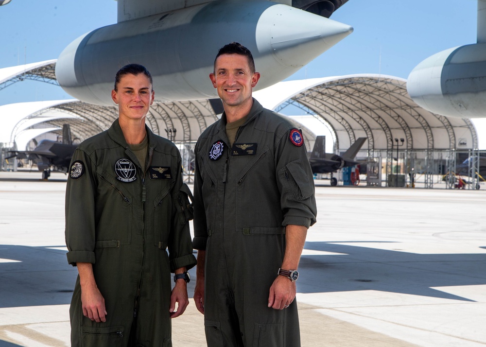 Team O'Brien: Husband and Wife Assume Squadron Command on the Same Day