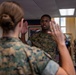 Cpl. Darnell A. Cabbagestalk's reenlistment ceremony