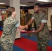 Cpl. Darnell A. Cabbagestalk's reenlistment ceremony