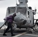 UNITAS 2022: Marines land in UH-1Y Venom Helicopters aboard USS Mesa Verde (LPD 19)