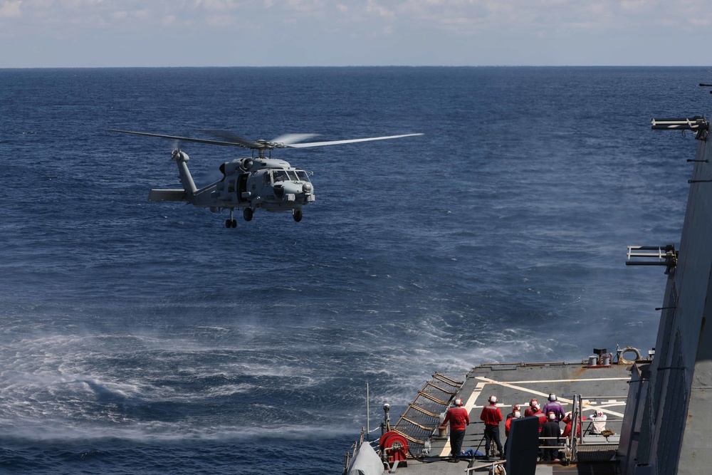 Flight Operations aboard McFaul