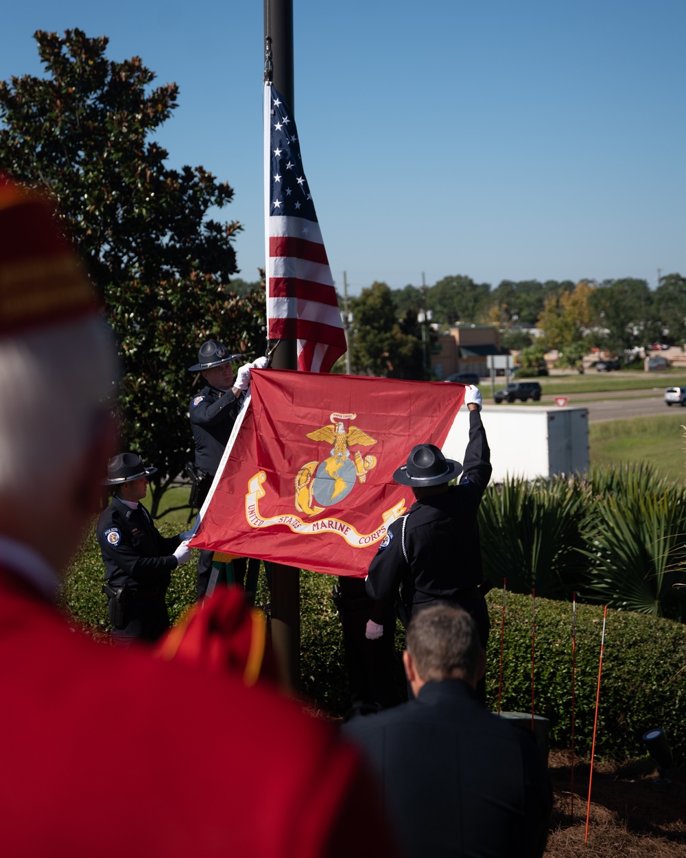 City of Mandeville Honors Fallen Marine Veteran, Police Captain with Memorial Dedication