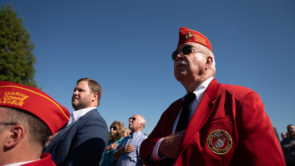 City of Mandeville Honors Fallen Marine Veteran, Police Captain with Memorial Dedication