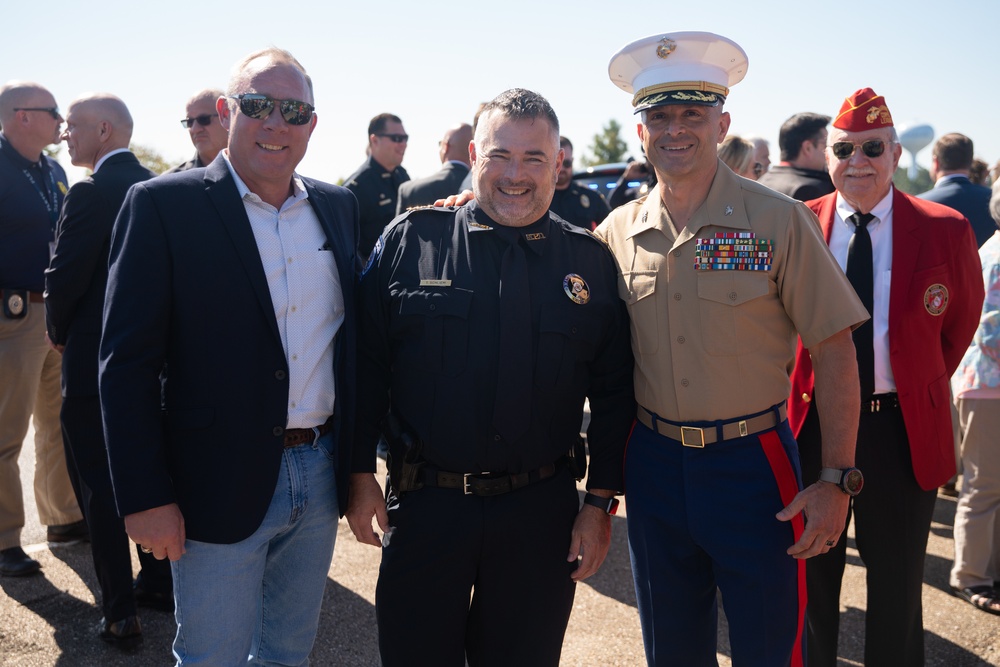 City of Mandeville Honors Fallen Marine Veteran, Police Captain with Memorial Dedication