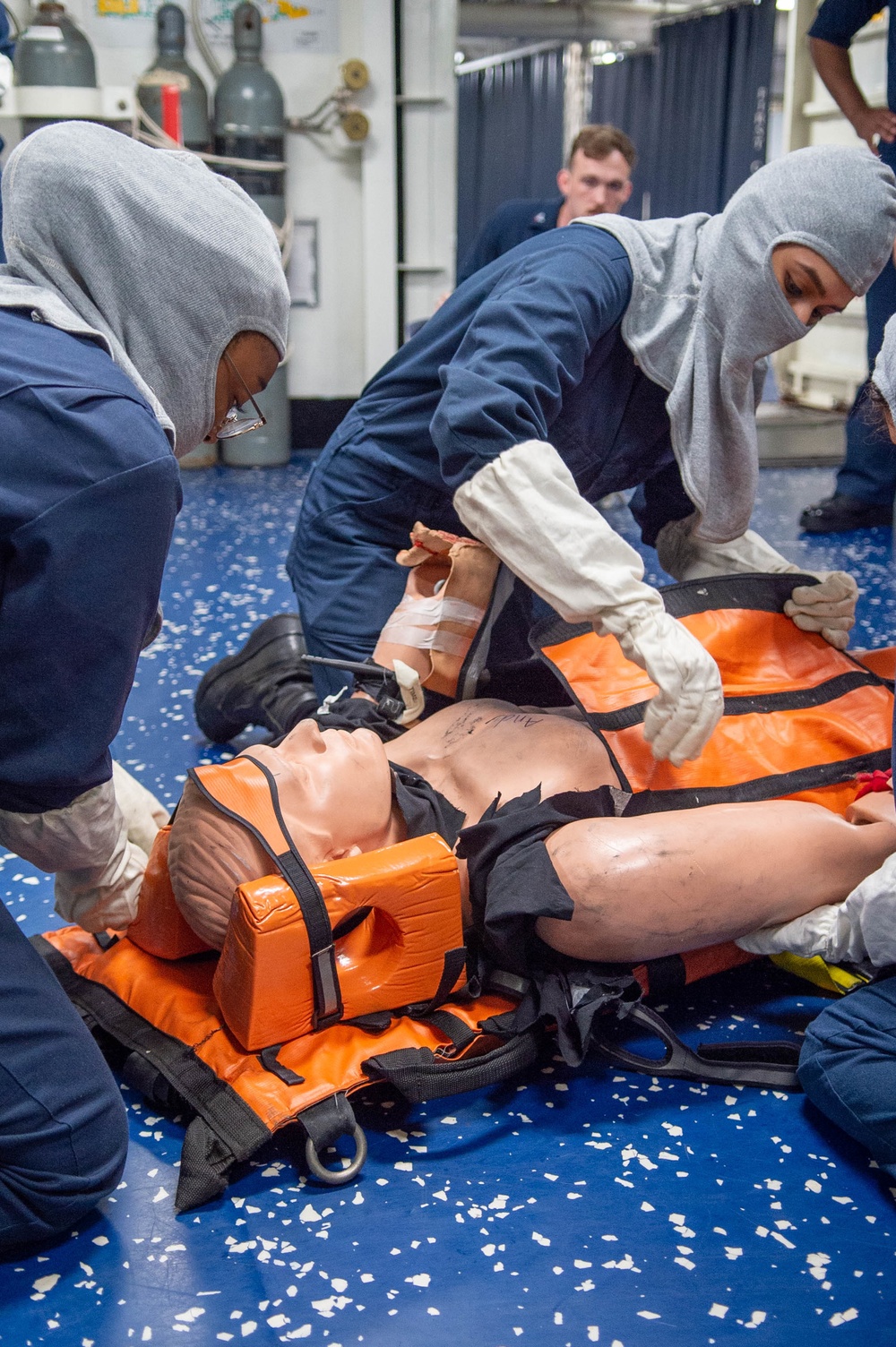 USS Ronald Reagan (CVN 76) conducts general quarters