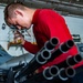 USS Ronald Reagan (CVN 76) Sailors conduct maintenance