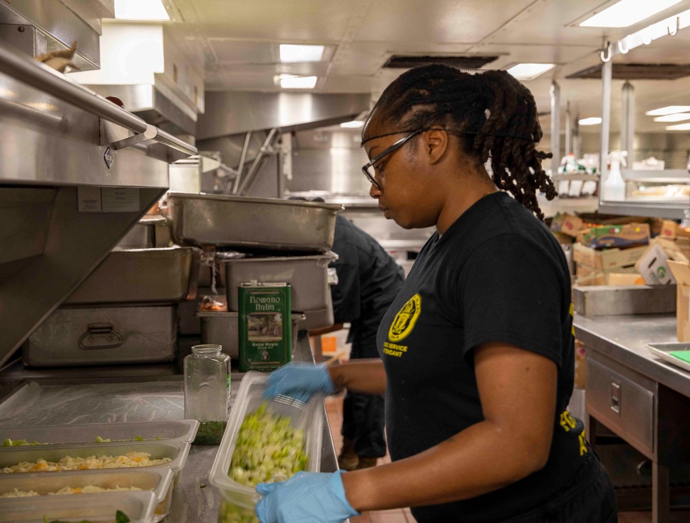 Makin Island Galley Operations