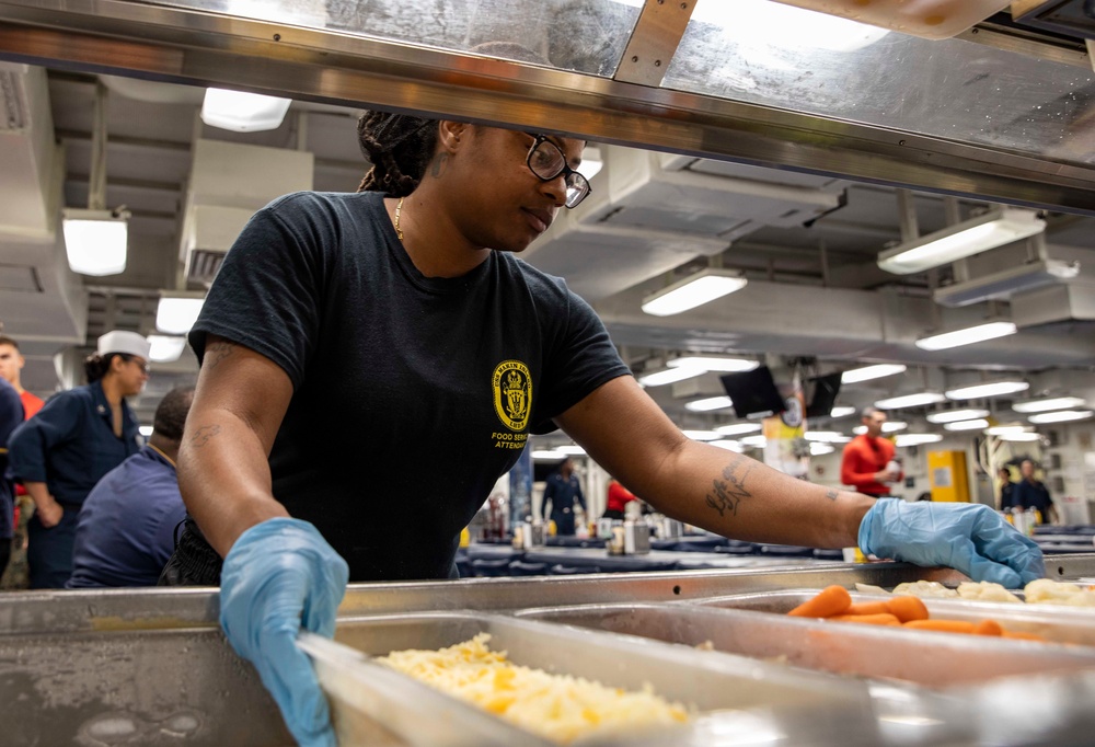 Makin Island Galley Operations