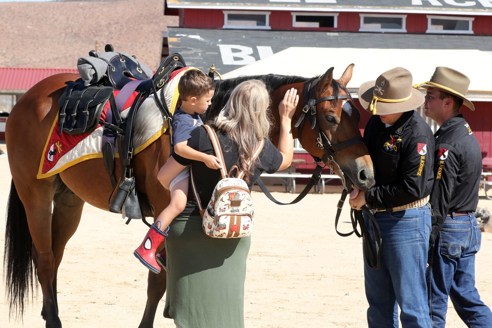 11th ACR Change of Command and Community Cavalry Demonstration