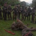 MARFORPAC Marines participate in combat casualty course during the French Armed Forces Aito Course