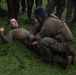 MARFORPAC Marines participate in combat casualty course during the French Armed Forces Aito Course