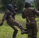 MARFORPAC Marines participate in hand-to-hand combat training during the French Armed Forces Aito Course